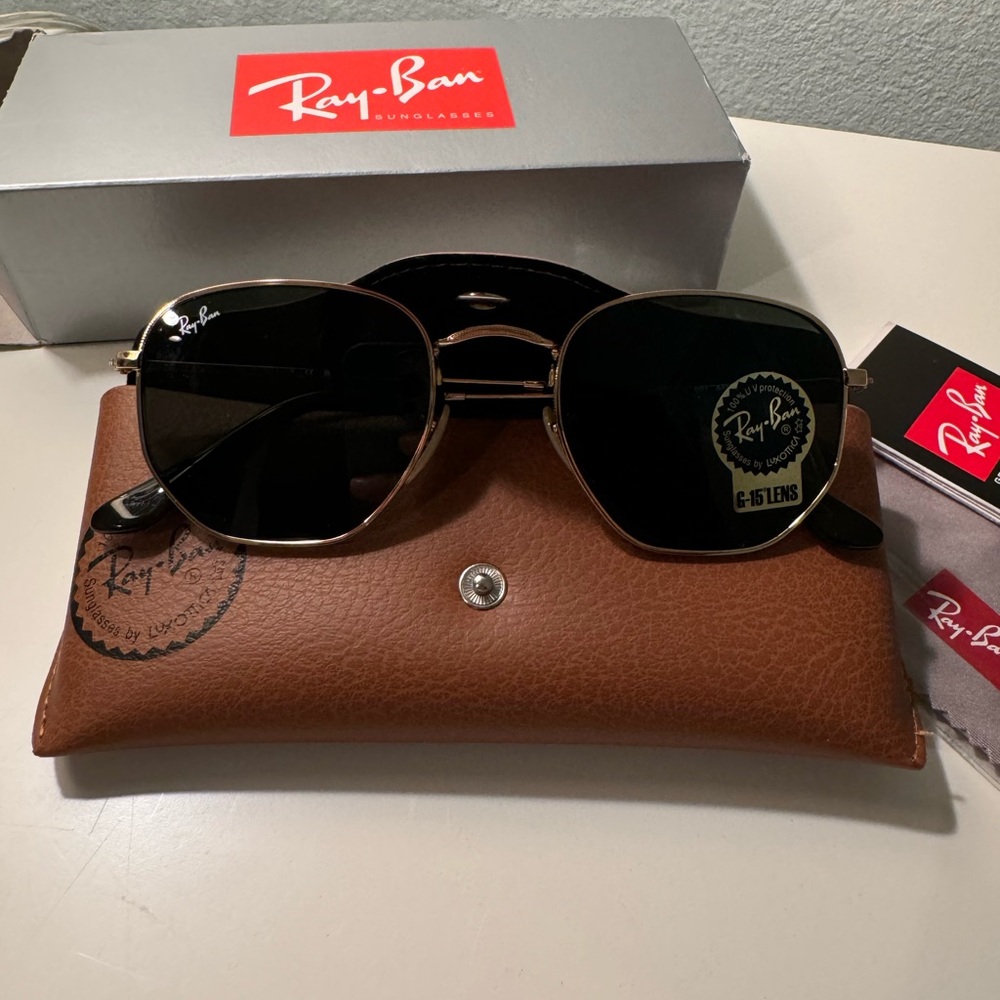 Ray Bans - HEXAGONAL FLAT LENSES